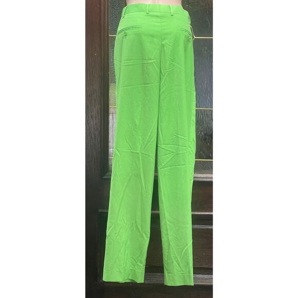 Ferreci Made in Italy 34R Lime Green Pants - Picture 4 of 12